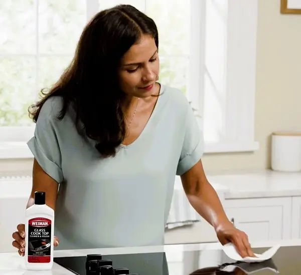 clean glass cooktop